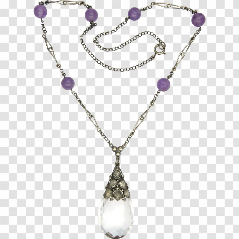 Necklace Jewellery Amethyst Charms & Pendants Bead - Pendant Transparent PNG