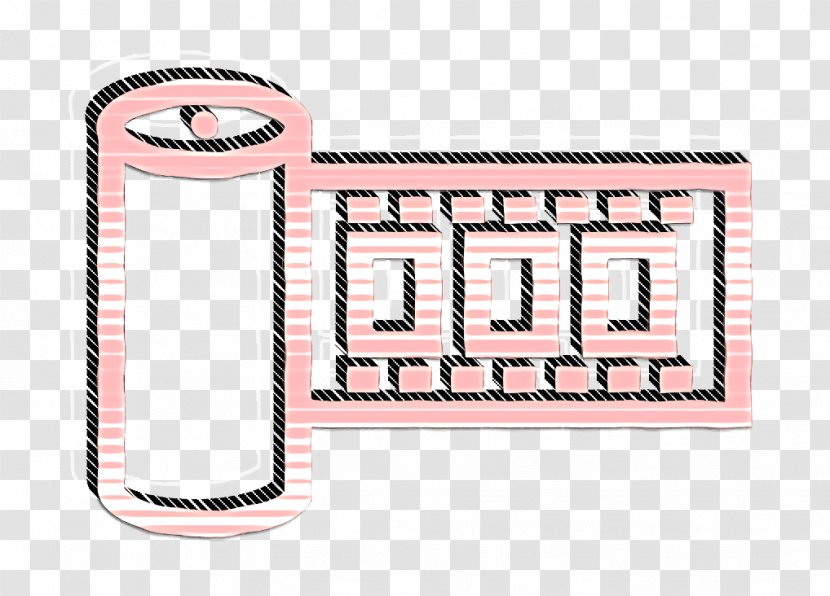 Camera Icon Equipment Film - Rectangle Pink Transparent PNG