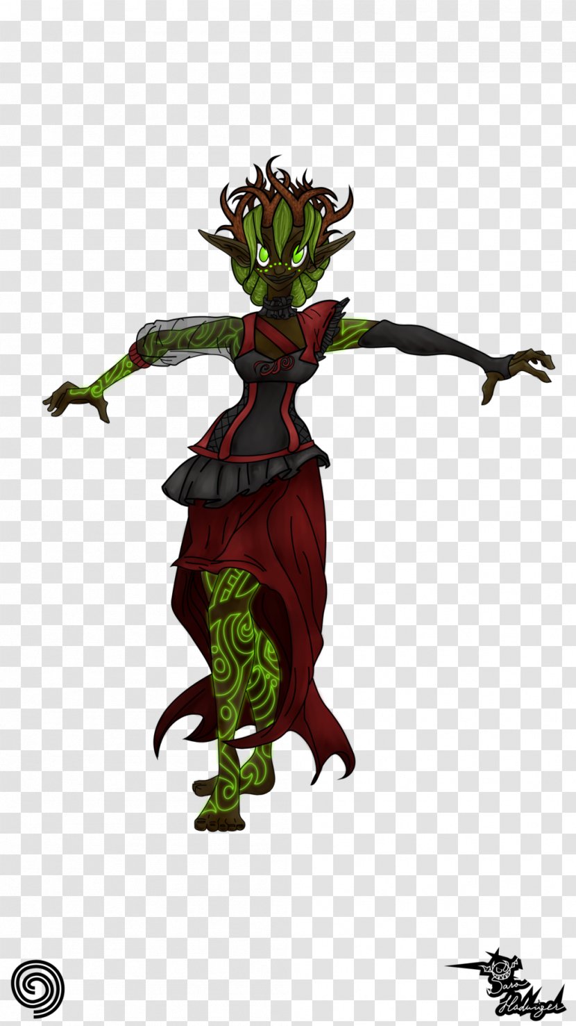 Demon Tree Illustration Cartoon Flowering Plant - Supernatural Creature Transparent PNG