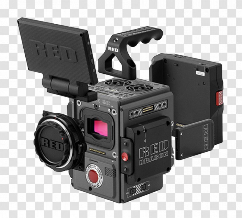 Canon EF Lens Mount Red Digital Cinema Cinematography Camera - Creative Transparent PNG