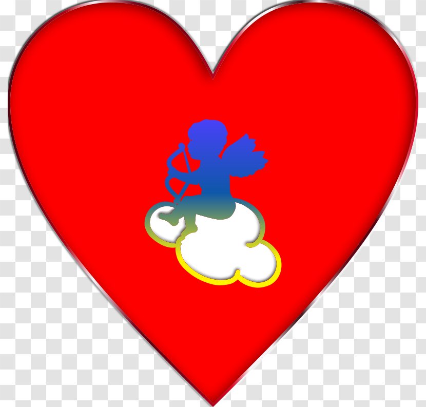 Heart Cupid Clip Art - Tree Transparent PNG