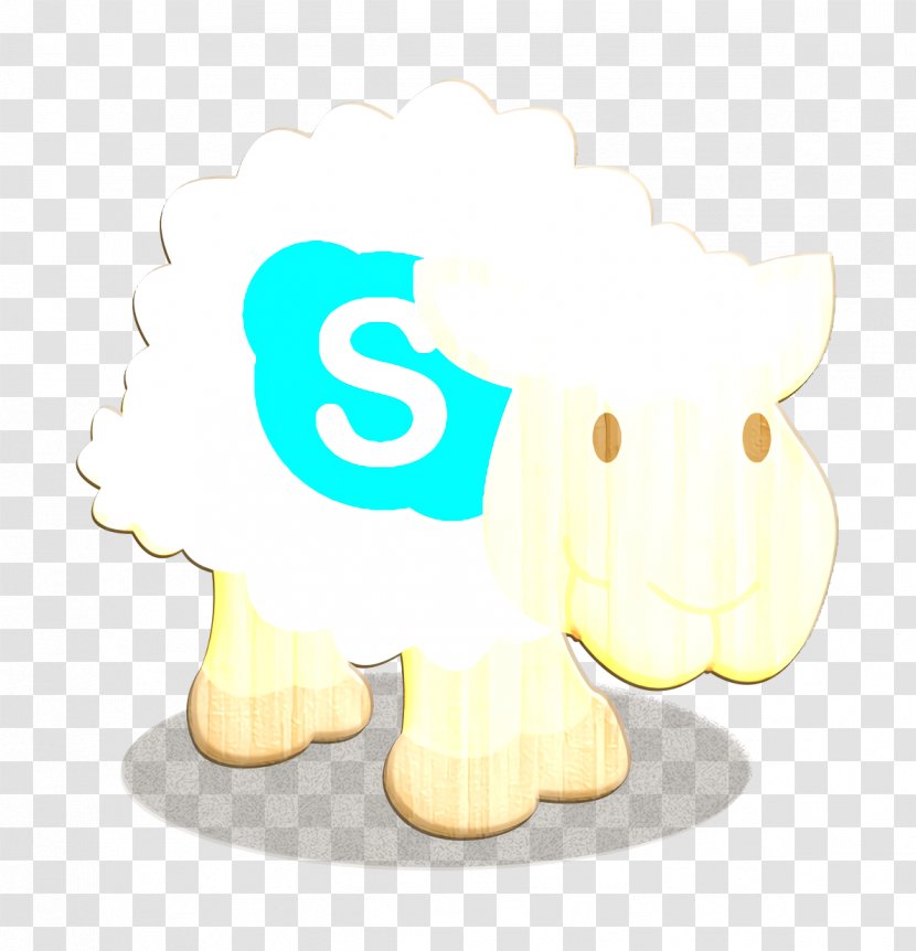 Sheep Icon Skype Social Network - Sticker Logo Transparent PNG