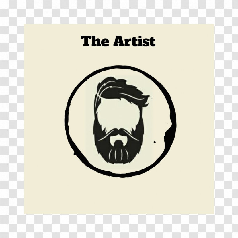 Beard Logo Face Graphic Design - Drawing - And Moustache Transparent PNG