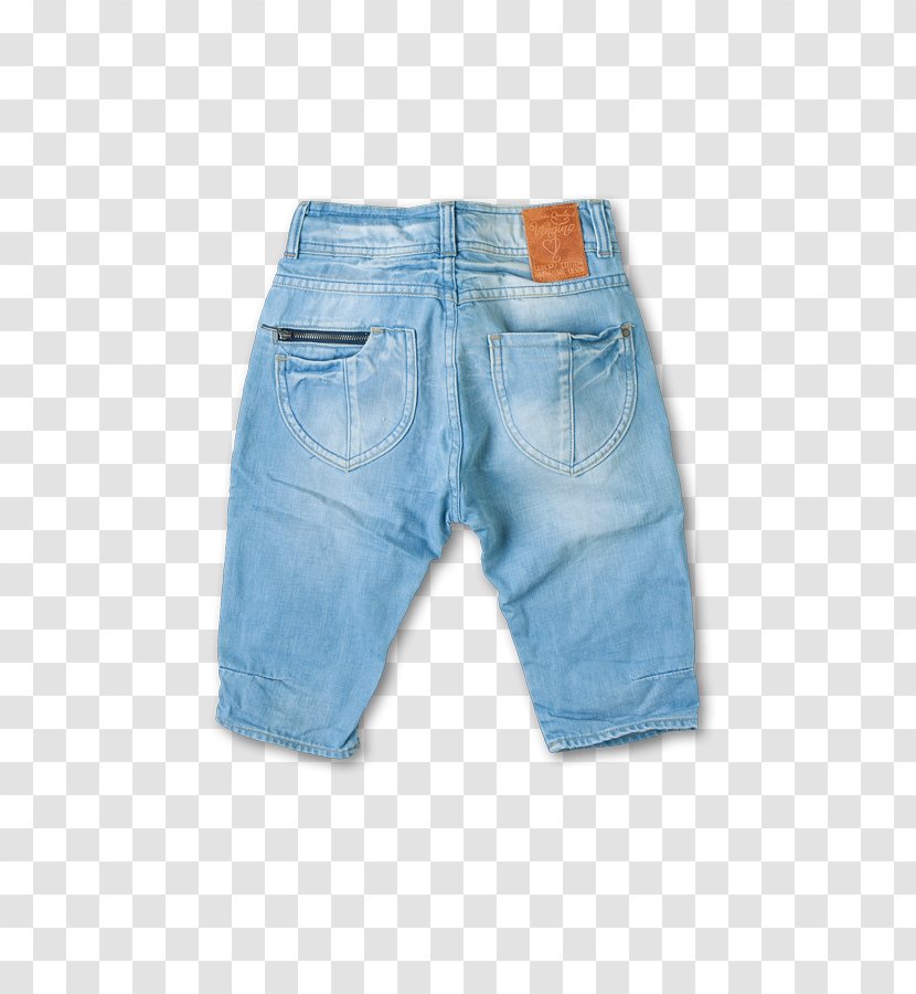 Jeans Denim Bermuda Shorts - Blue Transparent PNG