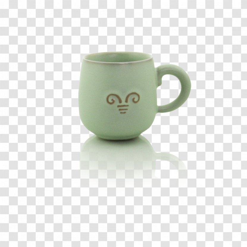 Coffee Cup Green Ceramic - Google Images - Sanyangkaitai (Green) Transparent PNG