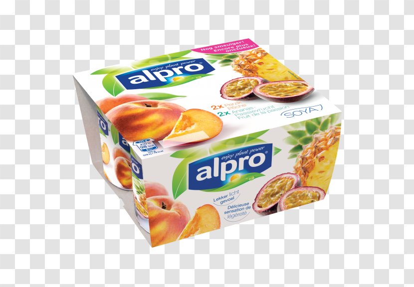 Alpro Yoghurt Soy Yogurt Soybean Fruit - Diet Food - Vegetable Transparent PNG