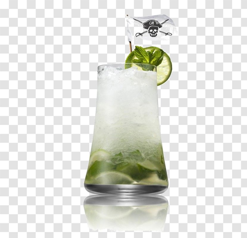 Cocktail Rickey Juice Rebujito Caipirinha - A Glass Of Lemon Transparent PNG
