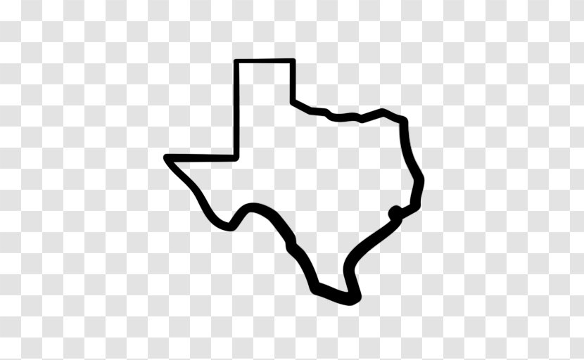 Texas U.S. State Clip Art - Monochrome - Us Transparent PNG