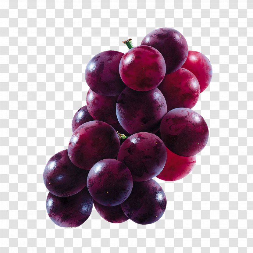 Grape Fruit Clip Art - Vitis Transparent PNG