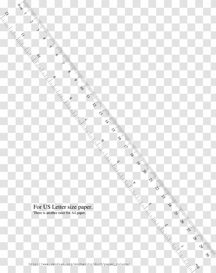 Ruler Centimeter Millimeter Inch Measurement - Watercolor - Frame Transparent PNG