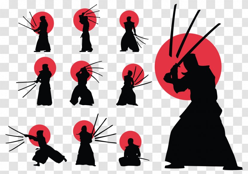 Silhouette Art Graphic Design - Mixed Martial Artist Transparent PNG