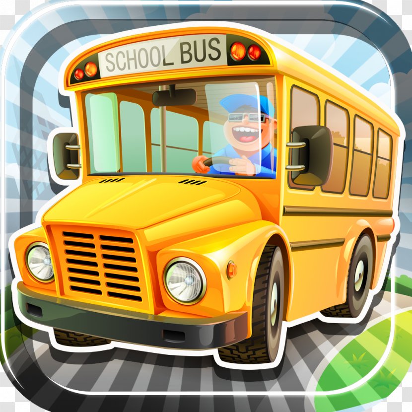 School Bus Royalty-free - Mode Of Transport Transparent PNG