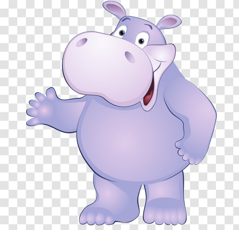 Hippopotamus Kinder Happy Hippo Clip Art Transparent PNG