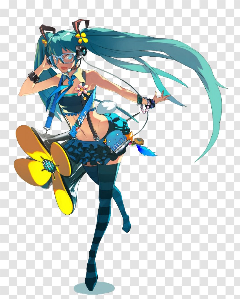 Hatsune Miku Vocaloid Kaito Image - Silhouette Transparent PNG