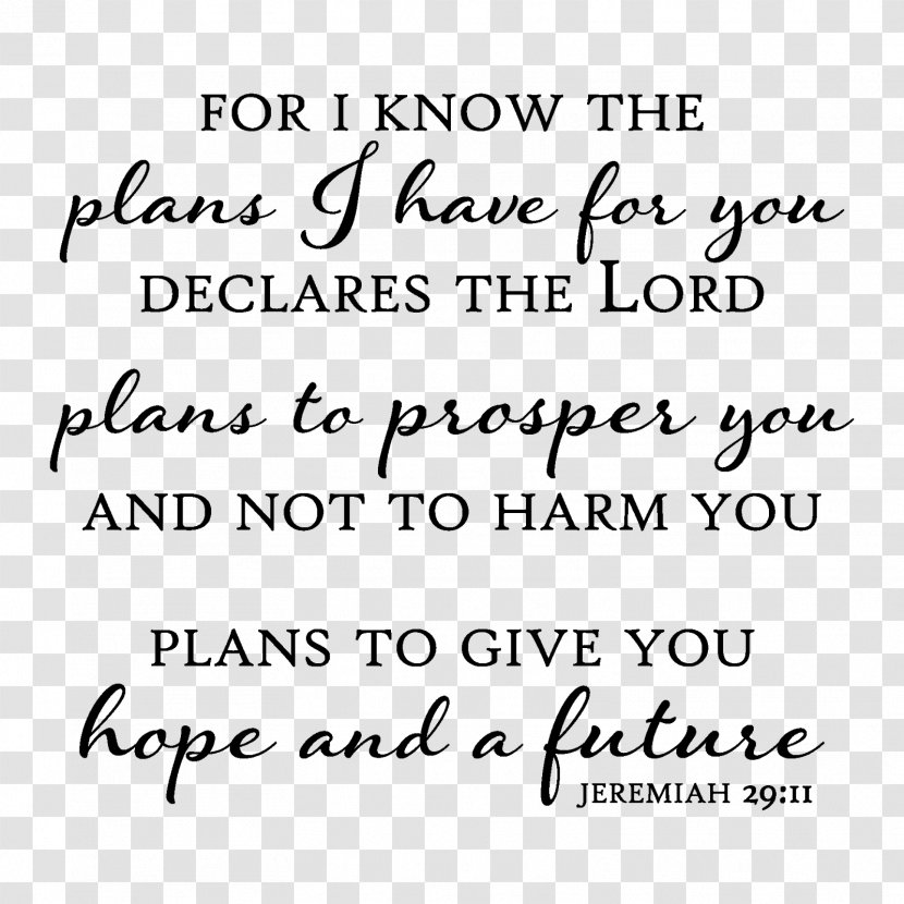 For I Know The Plans Have You YouTube Future Wall Decal - Youtube Transparent PNG