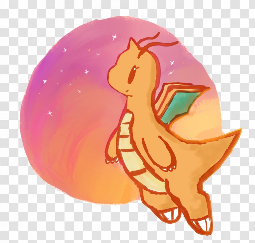 Artist Dratini DeviantArt Dragonite - Cartoon - Aw Icon Transparent PNG