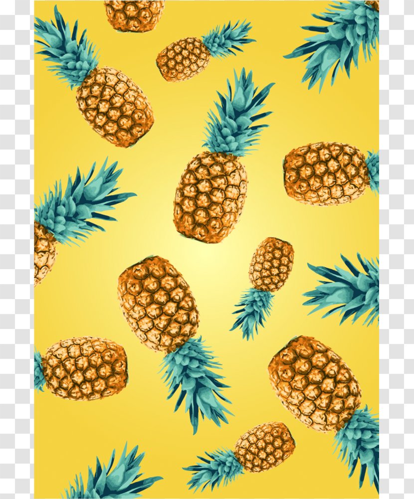 Pineapple Desktop Wallpaper Flamingos Blue - Tshirt Transparent PNG