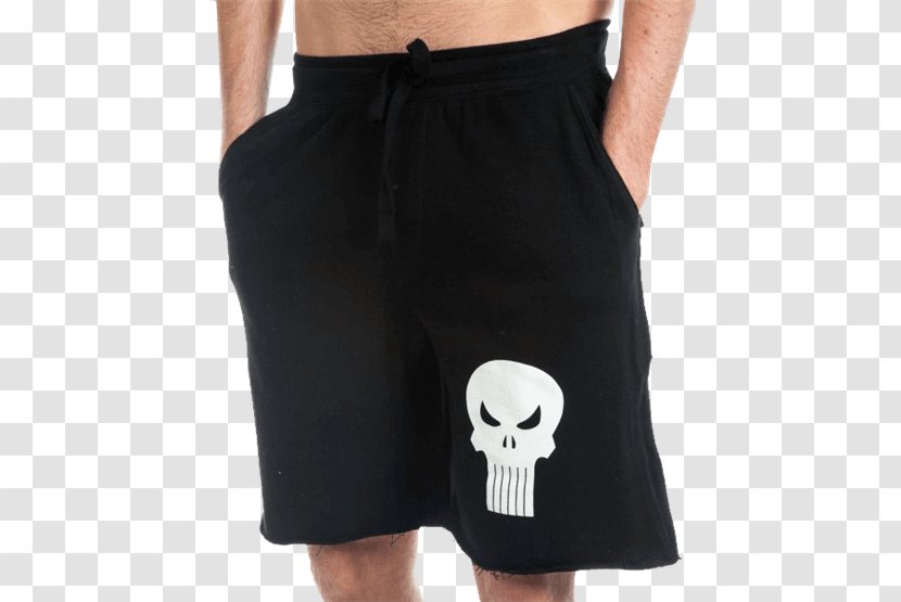 Trunks T-shirt Punisher Waist Shorts Transparent PNG