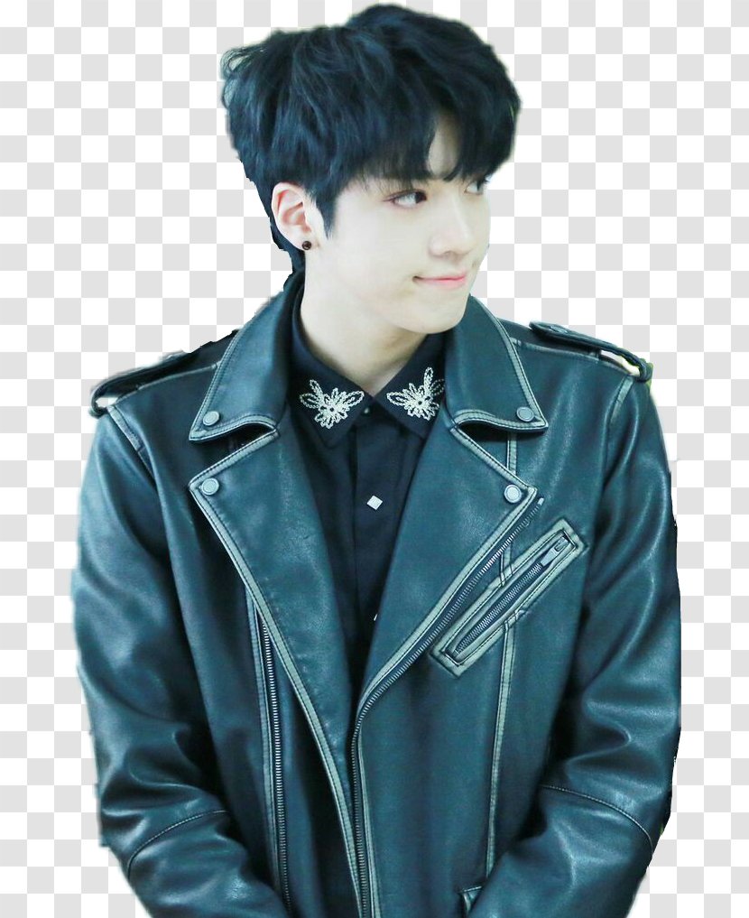 Jung Woo-seok Pentagon Leather Jacket Demo 01 K-pop - Gentleman - KPOP Transparent PNG