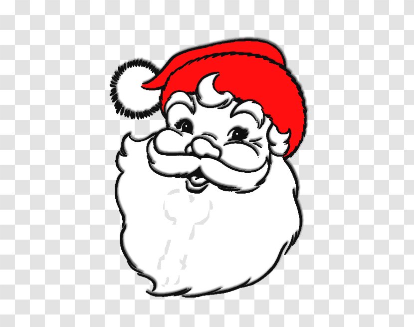 Santa Claus Coloring Book Christmas Tree Child - Heart Transparent PNG