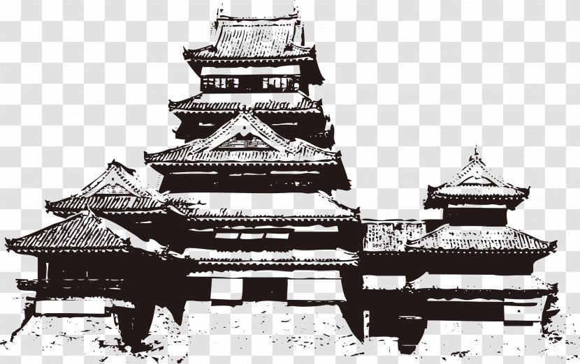 Matsumoto Castle Japanese No Architecture - Ta - Japan Transparent PNG