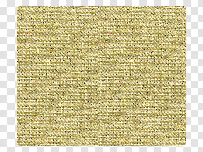Place Mats Rectangle - Grass - Gold Material Transparent PNG