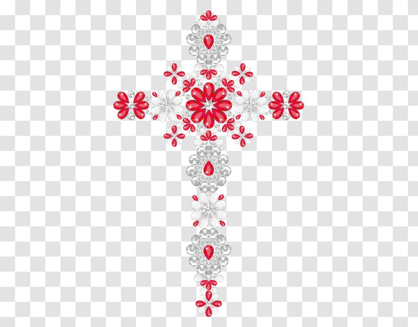 Cross Diamond - Crucifixion - Flower FIG. Transparent PNG