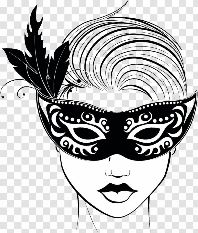 Stock Photography Royalty-free Clip Art - Fictional Character - Wearing A Mask Of The Ladies Transparent PNG