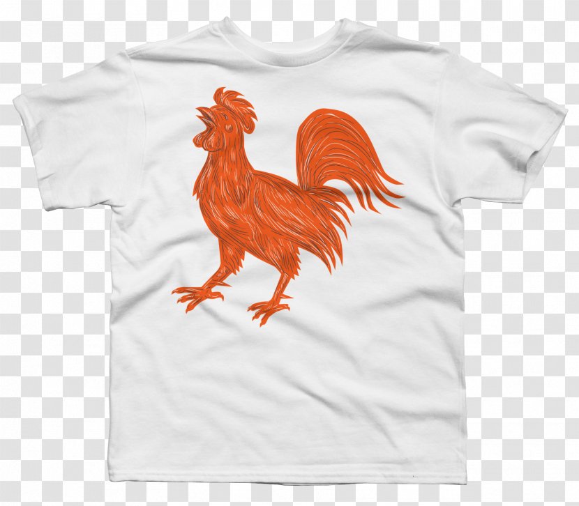 Rooster T-shirt Zazzle - Shirt - Mascot Transparent PNG