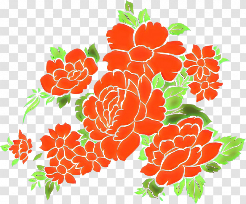 Plant Tagetes Leaf Flower Geranium Transparent PNG