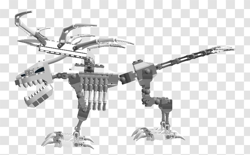 Bionicle Action & Toy Figures Skeleton LEGO - Black And White - Lego Group Transparent PNG