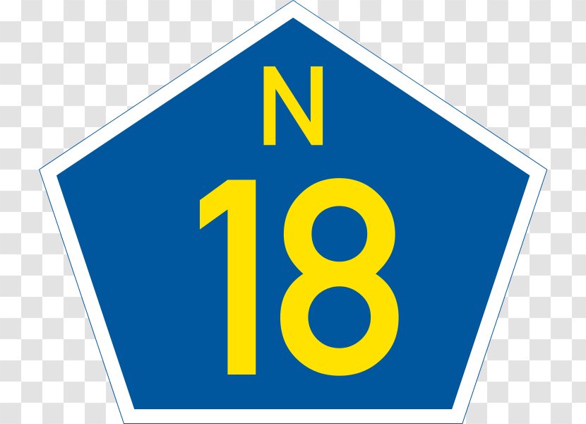 N2 N1 Nasionale Paaie In Suid-Afrika Road Traffic Sign - Brand Transparent PNG