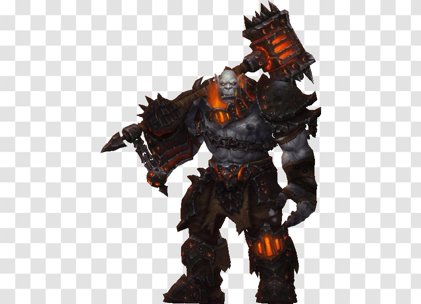 Warlords Of Draenor World Warcraft: Mists Pandaria Legion Blackhand Grom Hellscream - Action Figure - Ner Zhul Transparent PNG