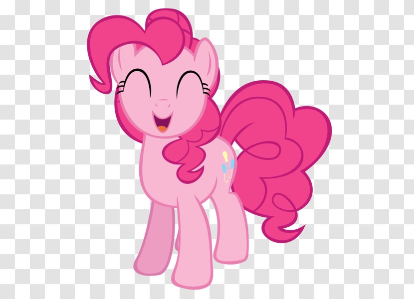 Pinkie Pie My Little Pony Rainbow Dash Rarity - Cartoon Transparent PNG