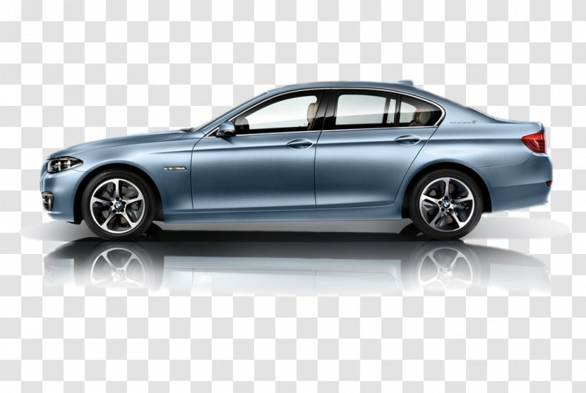 2014 BMW ActiveHybrid 5 2016 Car Luxury Vehicle - Automotive Design - Blue Series Transparent PNG