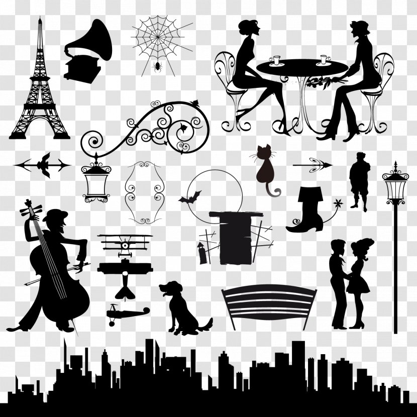 Vector Graphics Royalty-free Image Stock.xchng Silhouette - Cartoon Transparent PNG