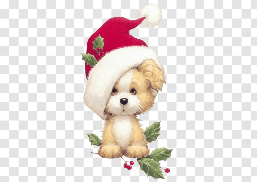 Puppy Christmas Animation Clip Art - Cute Pictures Transparent PNG