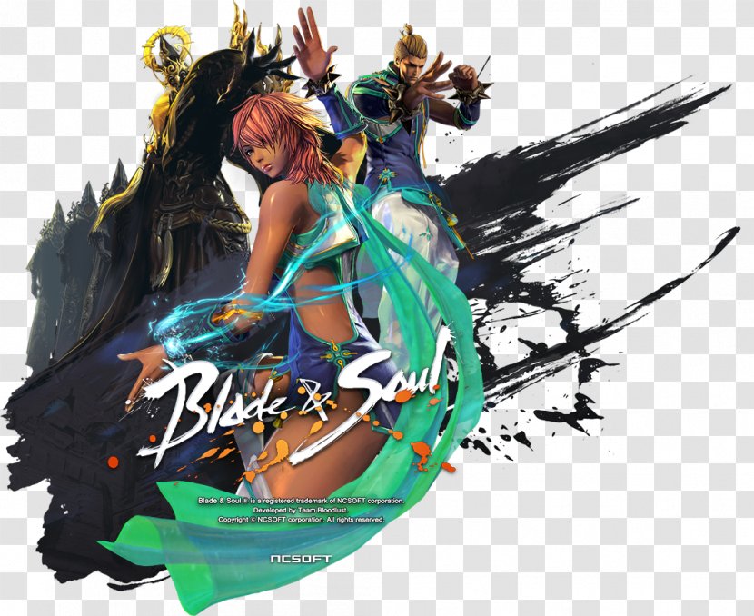 Blade & Soul Game Kung Fu Skill Wuxia - Flower - Ink Transparent PNG