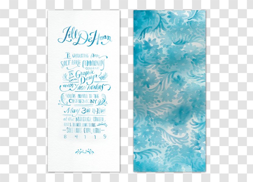 Turquoise Font - Aqua - Text Transparent PNG