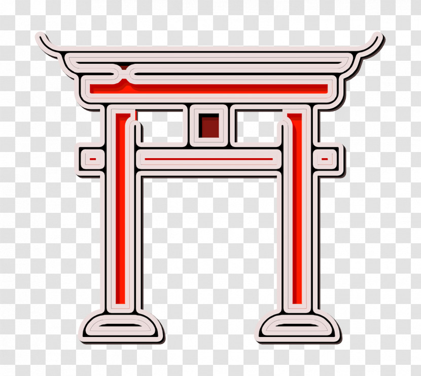 Japan Icon Torii Icon Japanese Icon Transparent PNG