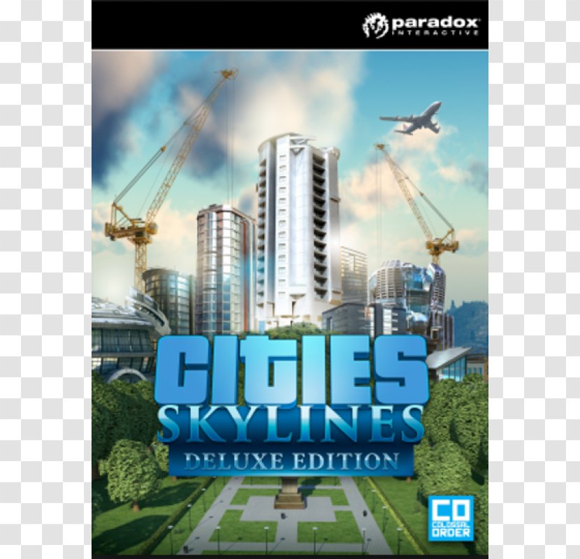 Cities: Skylines SimCity Xbox 360 Video Game Steam - Citybuilding Transparent PNG