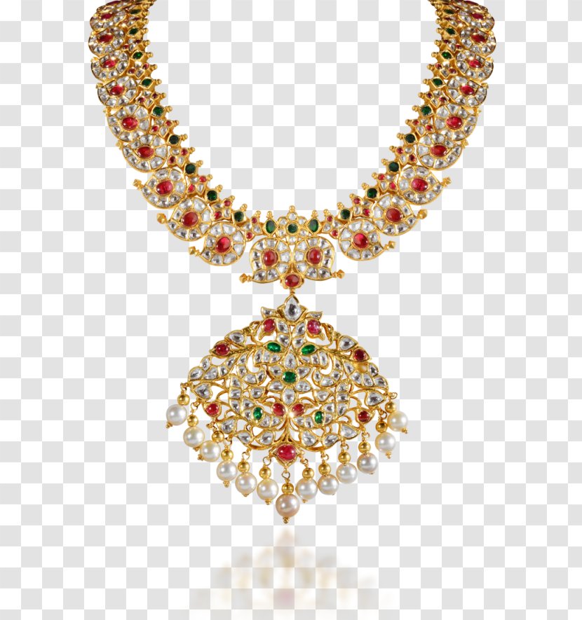 Earring Jewellery Kundan Jewelry Design Shree Jewellers - Hyderabad - Golden Stone Transparent PNG