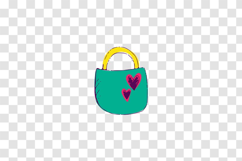 Padlock Icon - Cartoon - Hand Painted Transparent PNG