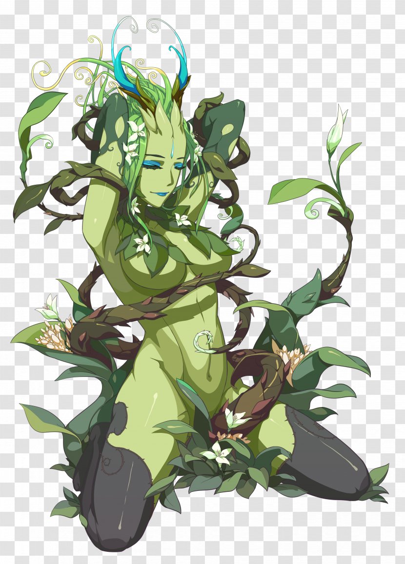 Legendary Creature Floral Design Monster - Character Transparent PNG