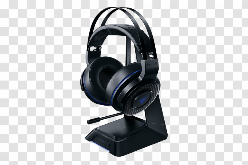 Razer Thresher Ultimate Headphones 7.1 Surround Sound PlayStation 4 Gaming Headset Headphone High Performance PS4 Xbox Game Skype Transparent PNG