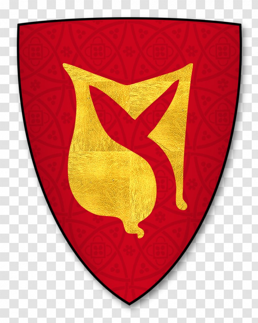 Roll Of Arms Coat Aspilogia Heraldry Caerlaverock Castle - Heart - Herald Transparent PNG