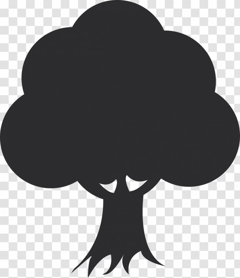 Tree Symbol Stencil Organization - Character Graphic Transparent PNG