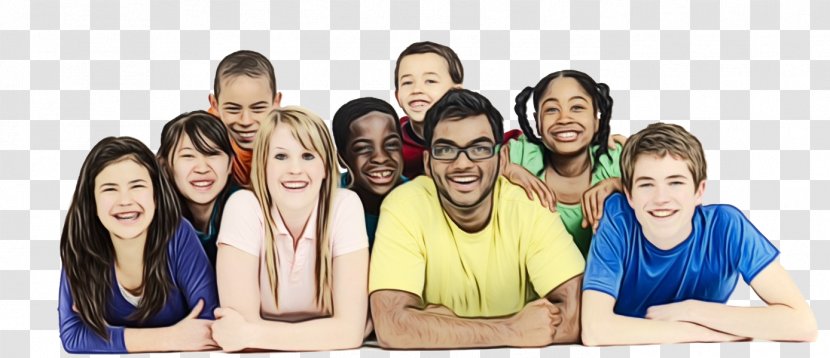 Group Of People Background - Classroom - Class Transparent PNG