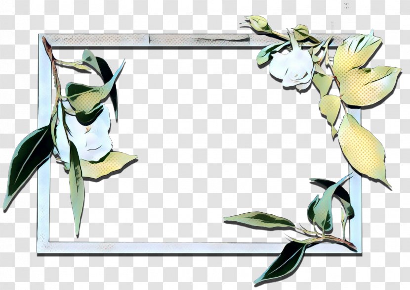 Floral Design Illustration Cut Flowers Clip Art - Picture Frame Transparent PNG