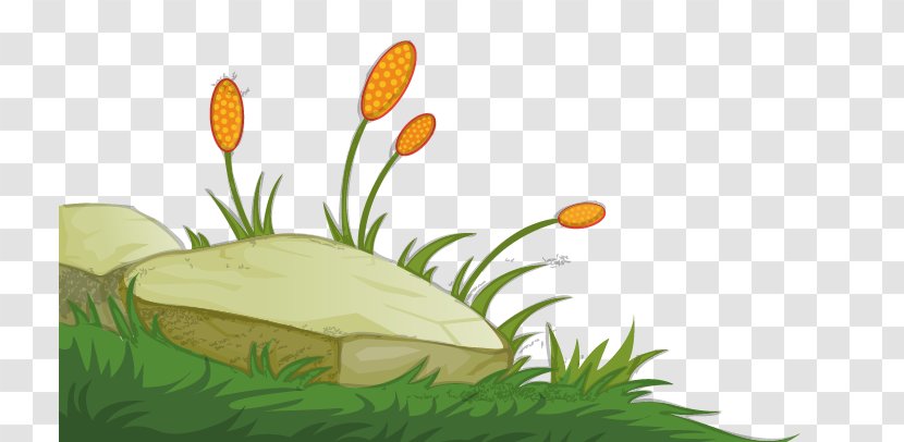 Cartoon Download - Commodity - Green Grass Transparent PNG